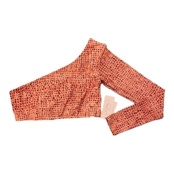 L*Space Cardi One Sleeve Swim Top/ Desi High Waisted Bottom in Wild Bunch NWT - Picture 7 of 10